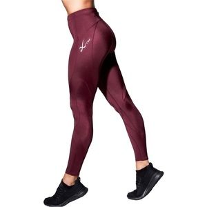 CW-X Women’s Stabilyx 7/8 Compression Tights Fig Red, Medium